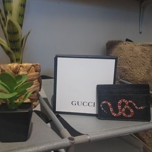 Gucci Kingsnake Card Holder